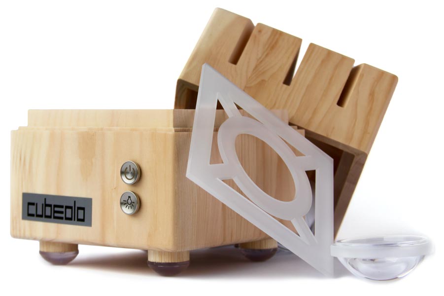 Cubeolo - Balancewürfel aus Zirbenholz
